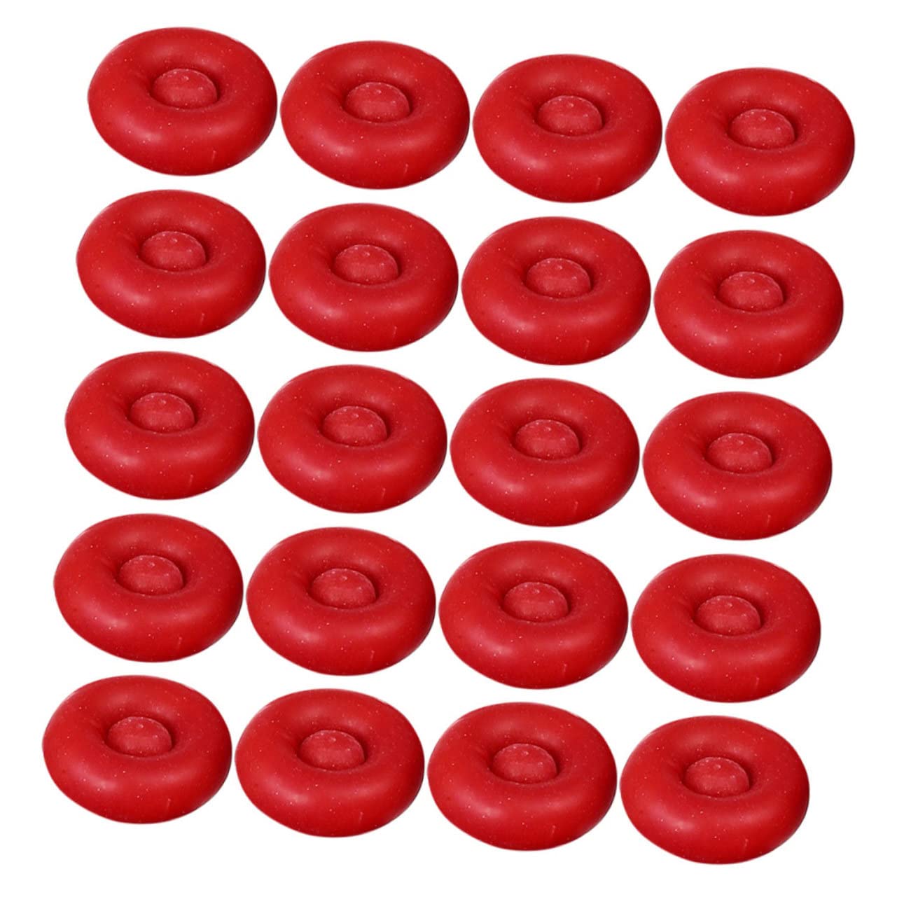 OSALADI 100 Pcs caulk saving caps Sealants Plastic buckets pointed mouth caulk caps protective case red caulk saver Glass emulsion glass glue sealing cap caulk