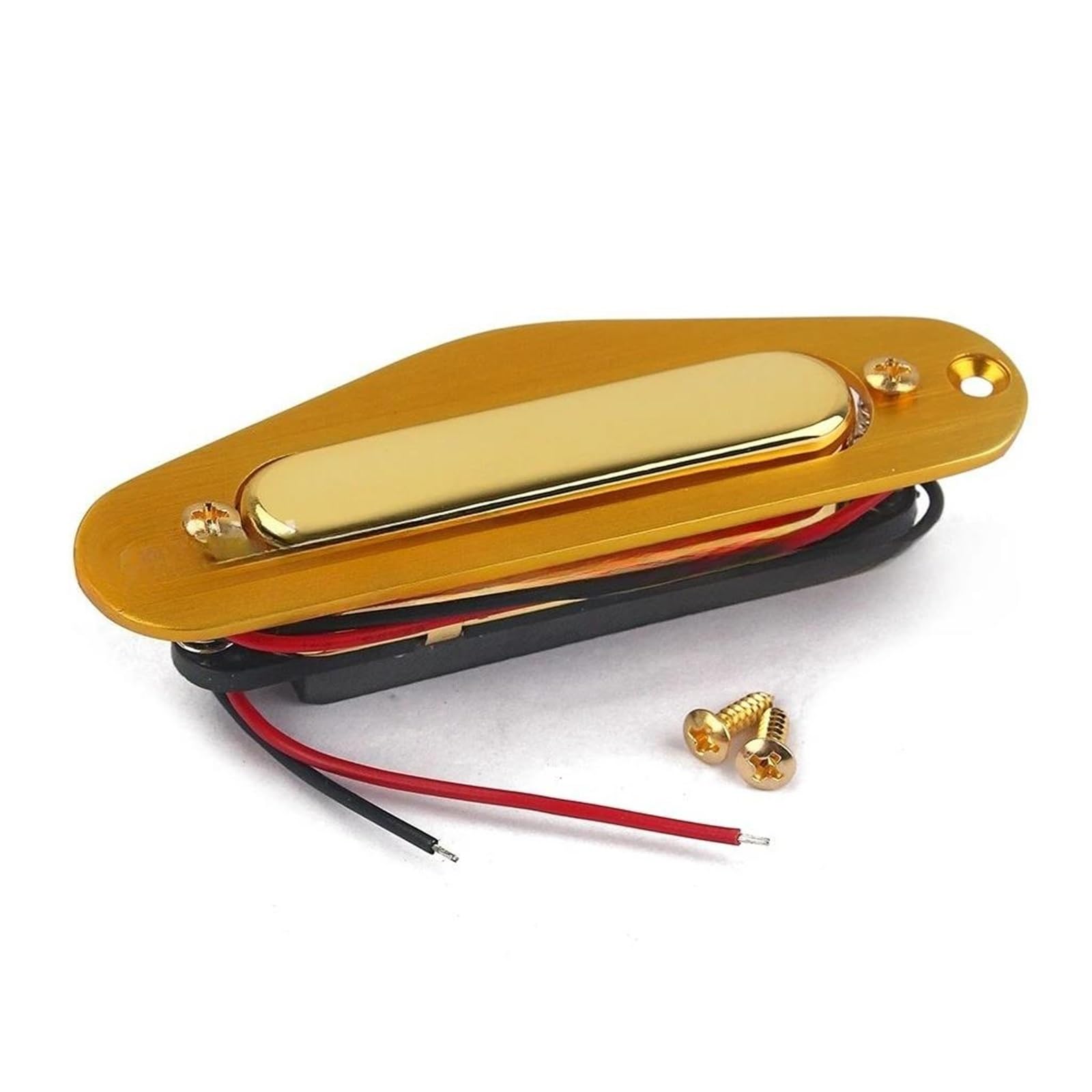 Pastilla De Guitarra Eléctrica Profesional Pastilla De Mástil De Guitarra Chapada En Oro | Pastilla de bobina simple con marco dorado para piezas de guitarra eléctrica TL