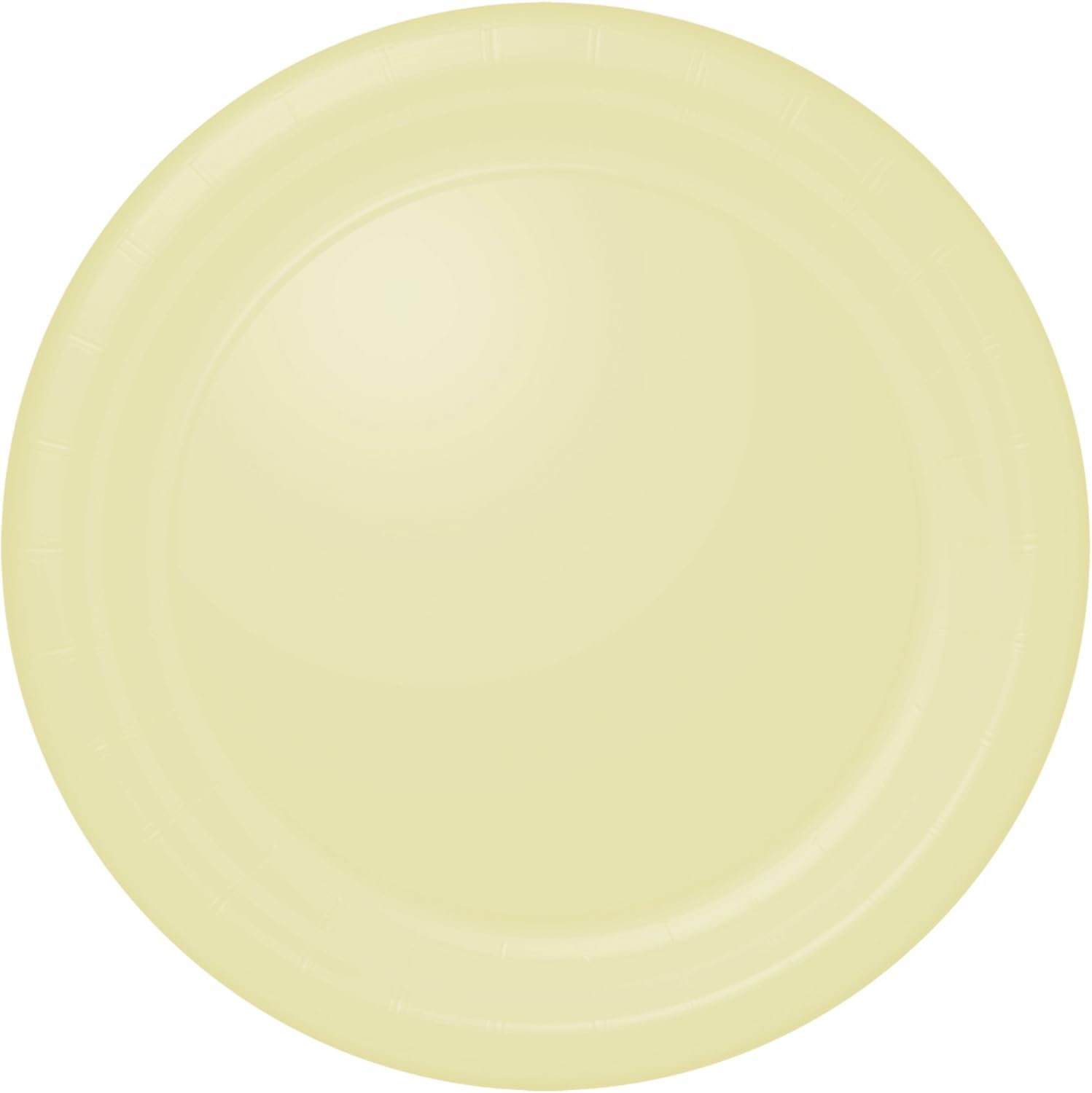 Off White Dinner Size Paper Plates Ivory Plates (24 Count