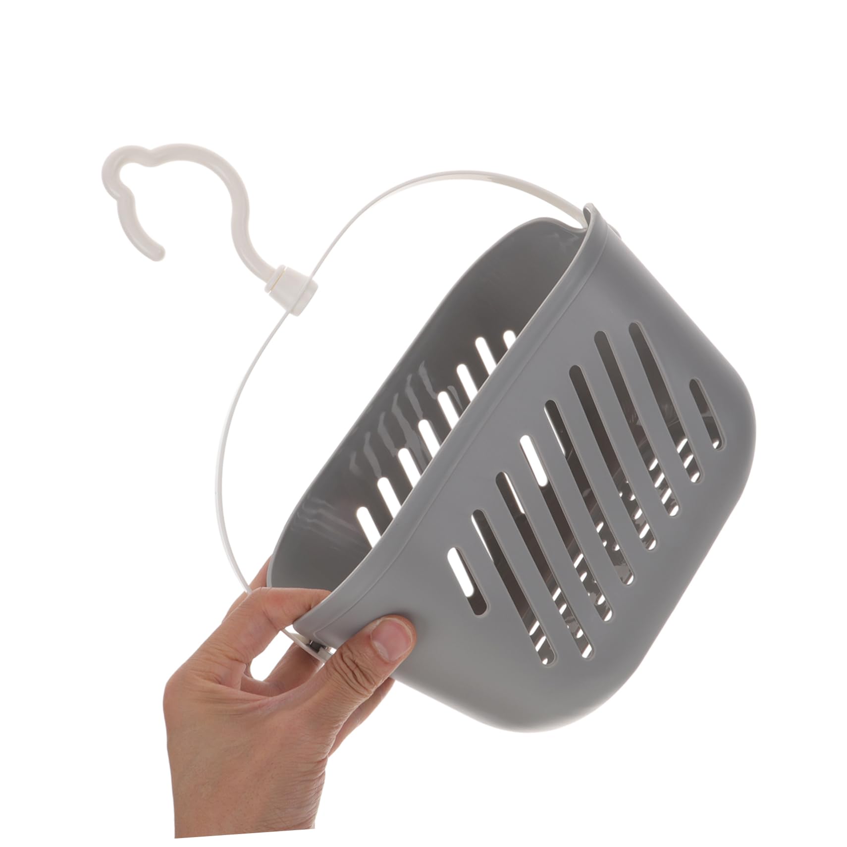 DECHOUS 2 Piezas cesta de mano de baño cesta colador de platos cesta de almacenamiento de baño bolsos champú ducha de plástico para baño ducha portátil de plástico ajo Perchero necesidad