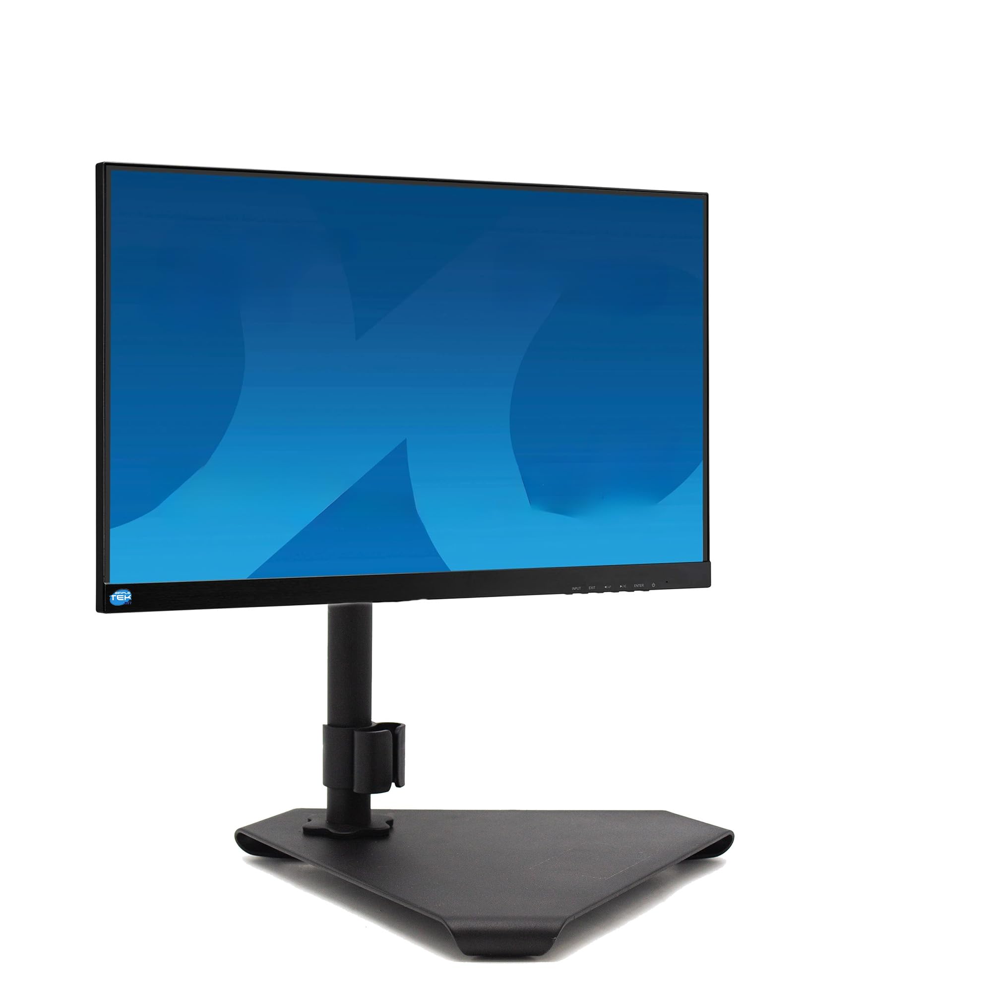 SIMPLETEK - Monitor 24" FHD HDMI VGA DVI con Base Vesa (Ricondizionato)