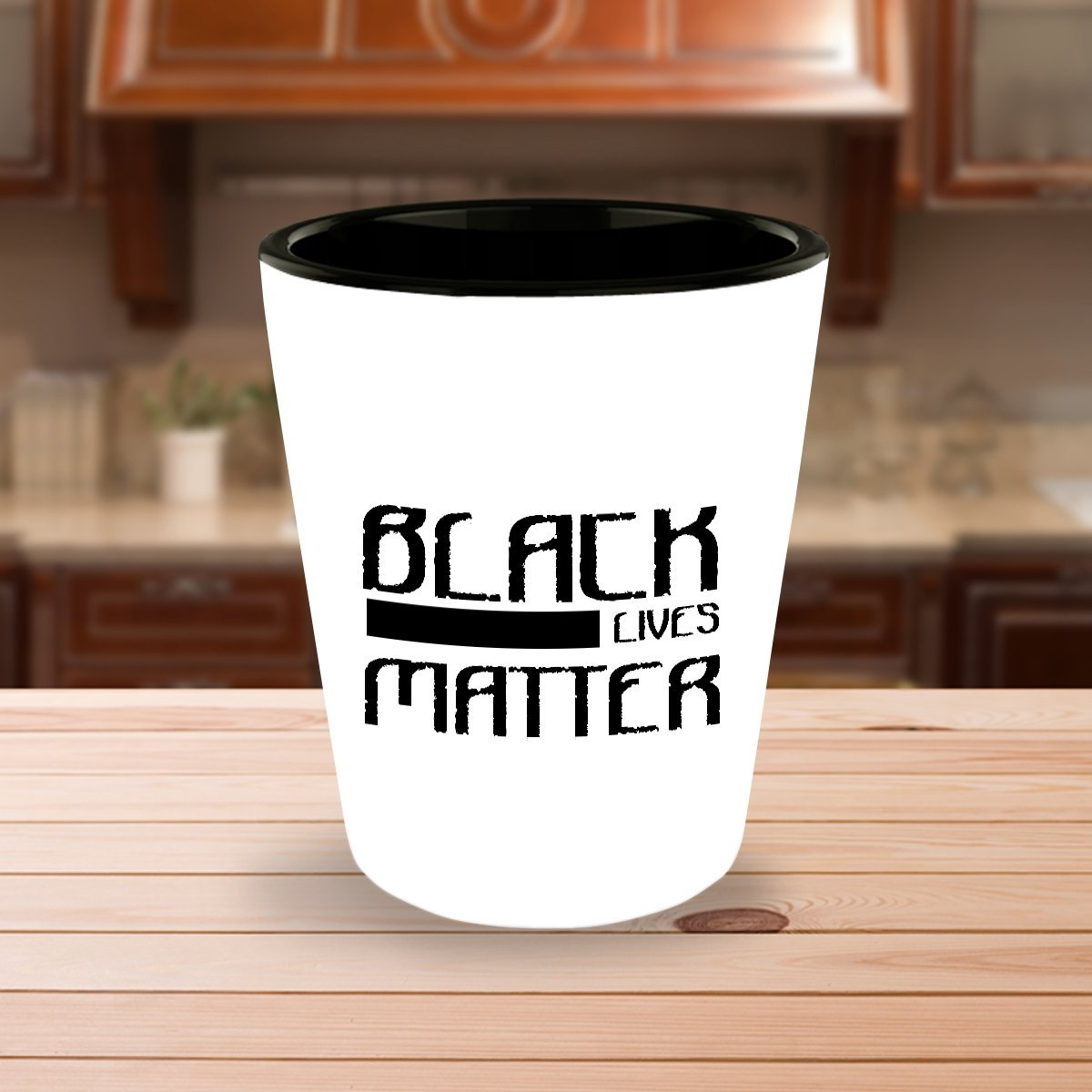 Black Lives Matter. Shot Glass Best American Gift Ideas For Men And Women.