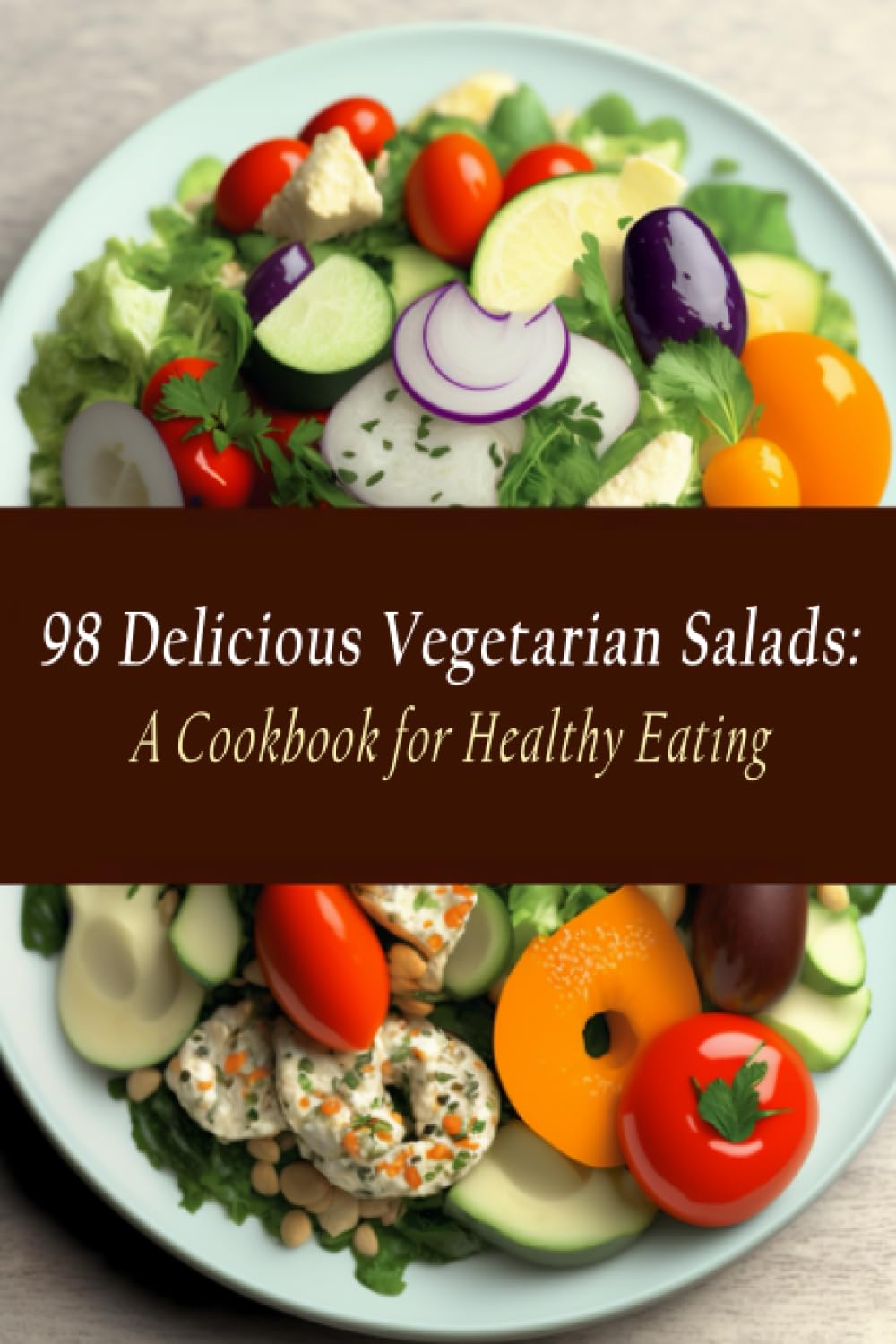 98 Delicious Vegetarian Salads: A Cookbook for Healthy Eating