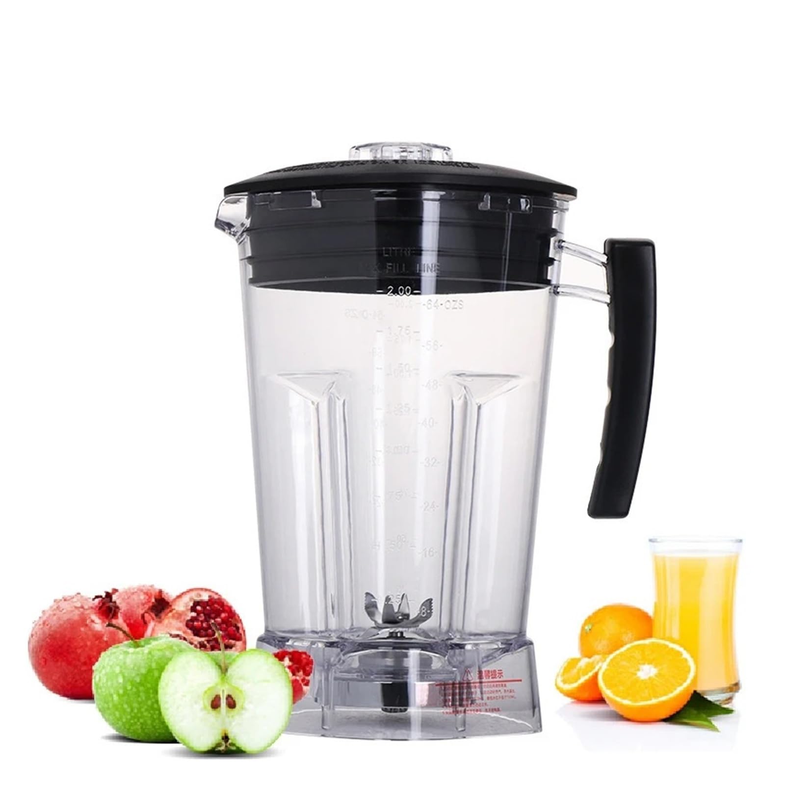 Jar Mezclador Plástico K31 2.2L con Conjunto Completo De Hojas | Piezas De La Taza De Repuesto De La Máquina Del Smoothie De Hielo