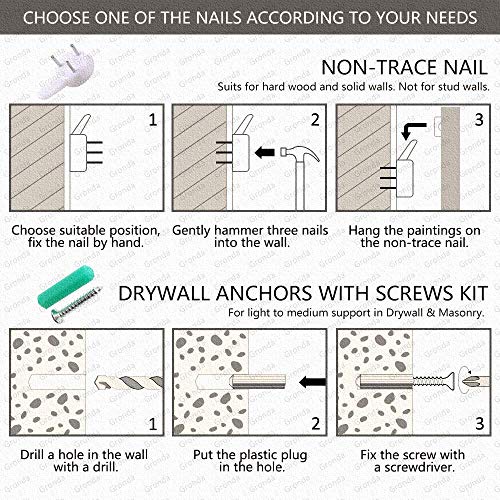 SUMGAR Turtle Canvas Wall Art Nautical Bathroom Teal Sea Turtle Beach Picture Turquoise Grey Framed Prints Sea Life Toilet Artwork Decor 40x30cm - Cosy Home Interiors SUMGAR Turtle Canvas Wall Art Nautical Bathroom Teal Sea Turtle Beach Picture Turquoise Grey Framed Prints Sea Life Toilet Artwork Decor 40x30cm - Image 7