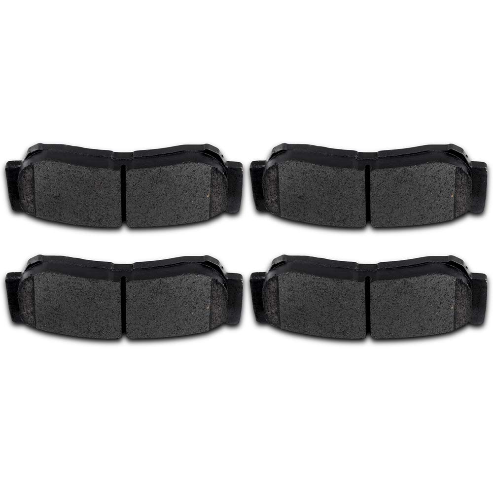 cciyu D1297 Professional Ceramic Rear Brake Pads Set Fit For 2007-2009 For Hyundai For Santa Fe