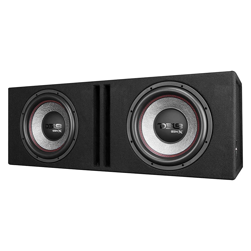 Amazon.com: DS18 GEN-X212LD Subwoofer Enclosure Bass Package 2 x