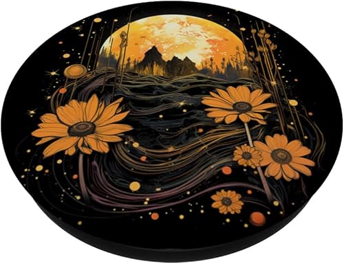 Miniatura 2 de Floral Flowers Marigolds PopSockets Swappable PopGrip