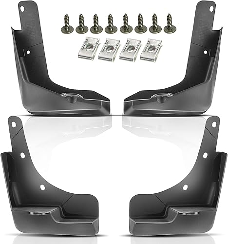 YHTAUTO Aletas de barro de repuesto para Nissan Rogue X-Trail 2014-2019 Sport Utility, guardabarros accesorios para protectores de ruedas de