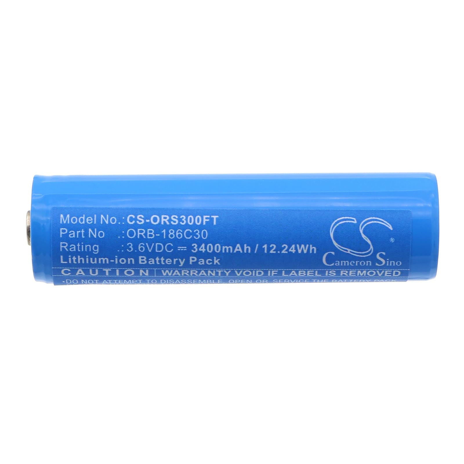 TECHTEK Batterie 3400mAh Compatible avec [Olight] Baton Pro, H2R headlamp, Perun headlamp, R20, S2R, S2R II, S30R II, S30R III, Warrior Mini I, Warrior Mini remplace ORB-186C30, ORB-186C32, Or FBA