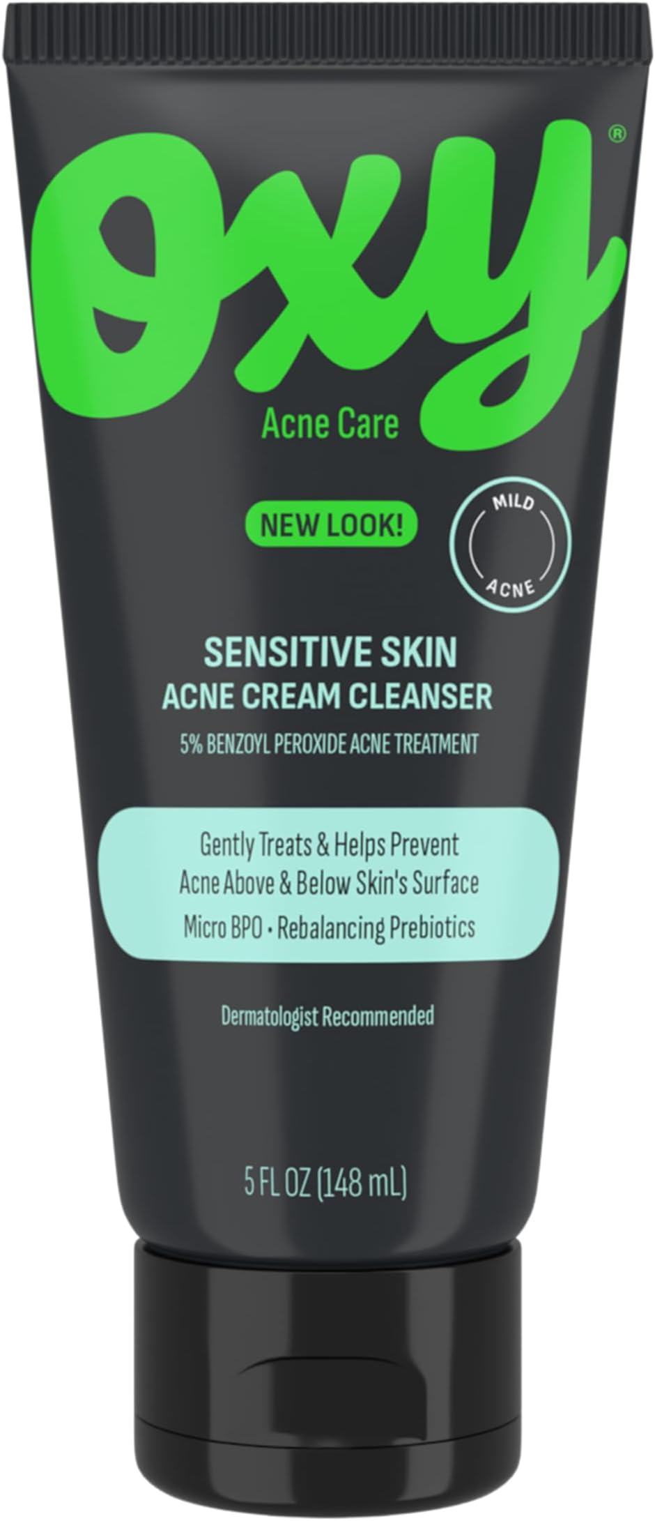Oxy Sensitive Skin Acne Cream Cleanser