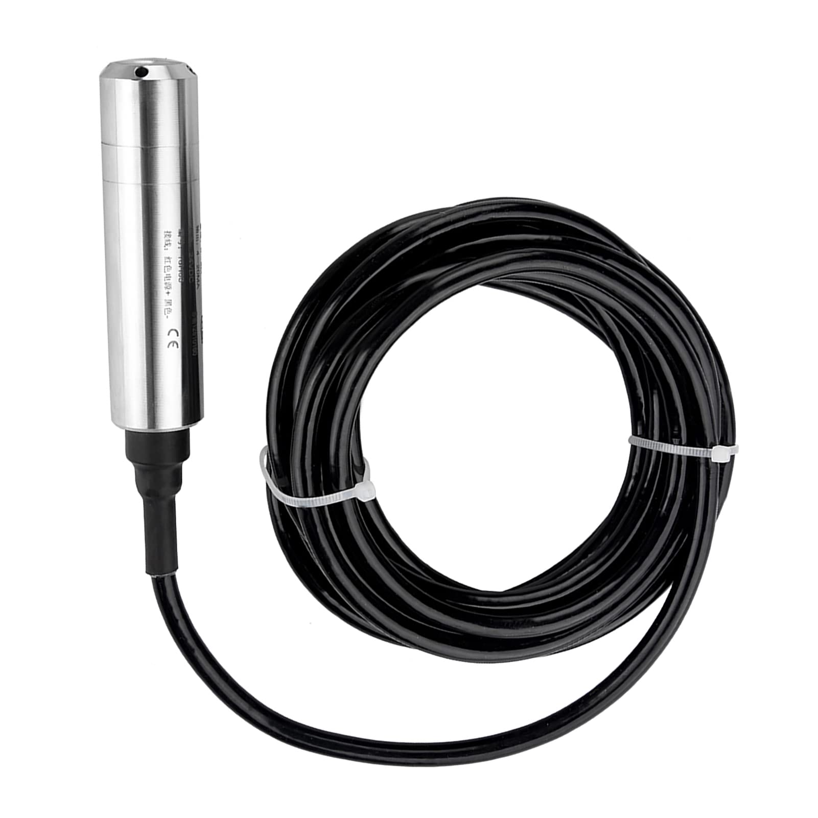 Trasmettitore Sensore di Livello Acqua Liquido 24 V 4-20 mA DC-24V per Rilevamento di Profondità di Campo 0-5 m, Campo di Misurazione 0-5 m