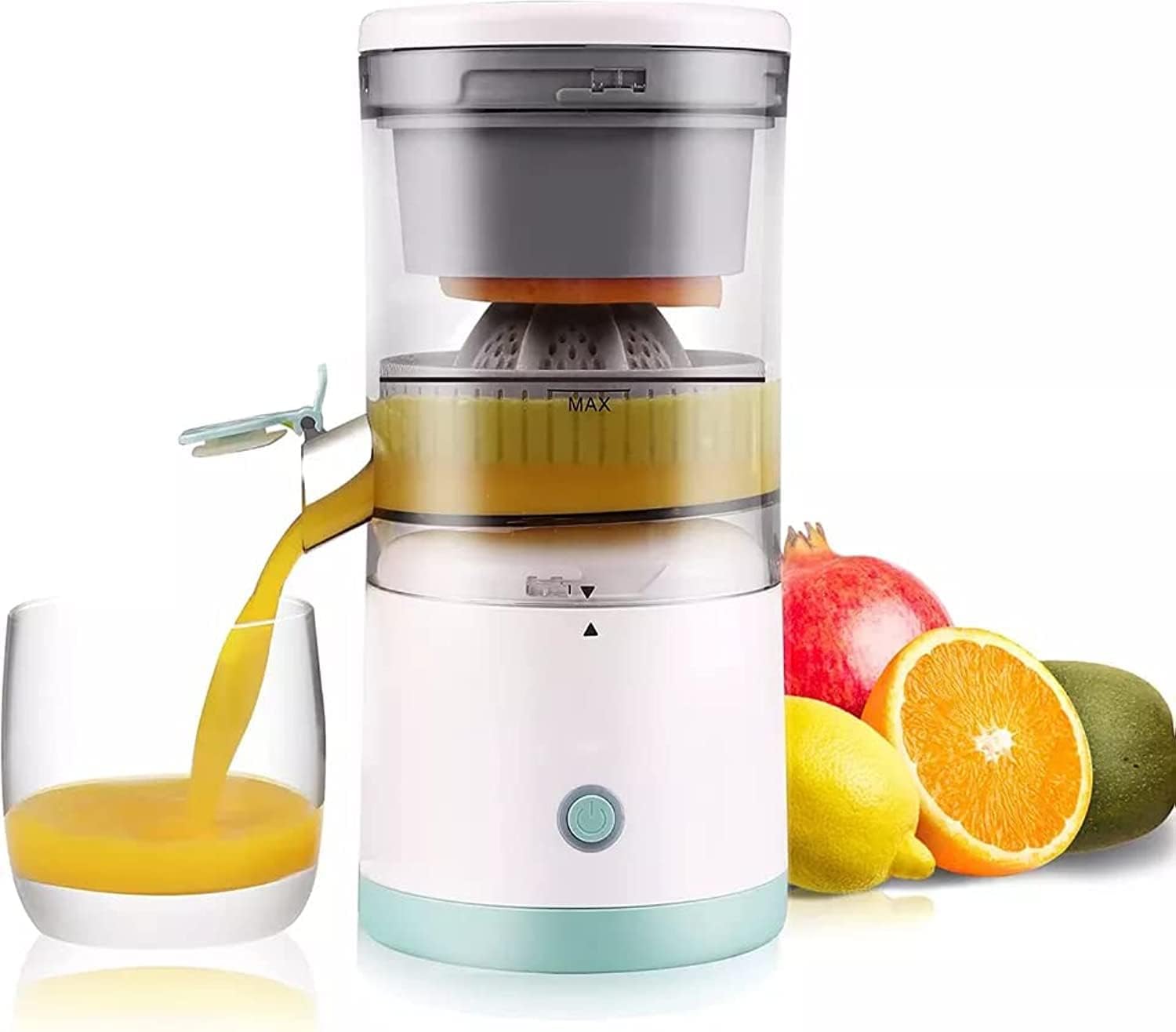 Drumstone 10 𝒀𝒆𝒂𝒓𝒔 𝑾𝒂𝒓𝒓𝒂𝒏𝒕𝒚 Portable Electric Citrus Juicer – Rechargeable Wireless Mini Fruit Squeezer | Compact USB Juicer for Fresh Orange, Lemon & Lime Juice | Easy Clean-picture-19