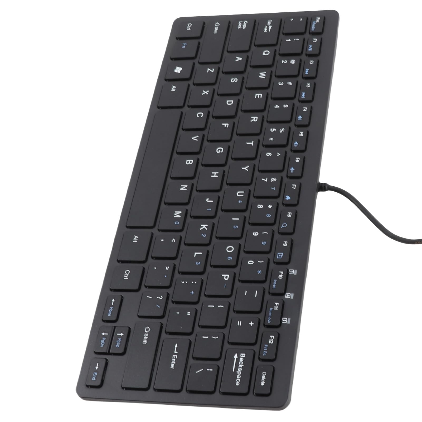 Amazon.com: 78 Keys Wired Keyboard, Scissors Mechanism Plug and
