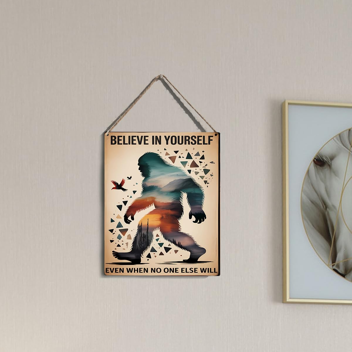 Before Coffee I Hate Everyone After Coffee I Feel Good About Hating Everyone Black Cat Hanging Plaque, 6.7 x 10 Inches Funny Wall Decor for Kitchen, Office, Home - 2