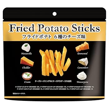 ぽてと Amazon.co.jp: スイートボックス フライドポテト 6種のチーズ味