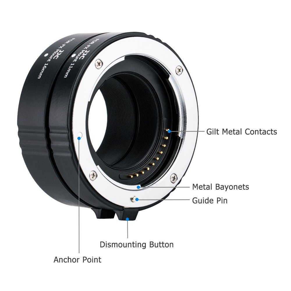 Amazon.com : JJC X Mount Auto Focus Macro Extension Tube Set for