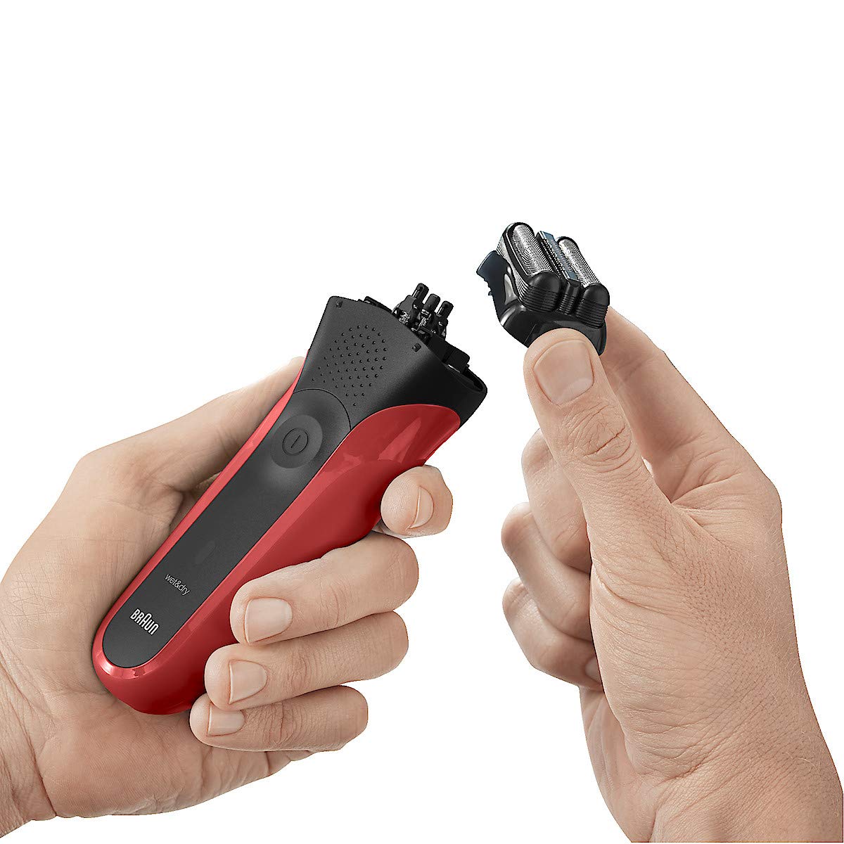Braun 300S - Rasoio elettrico, batteria
