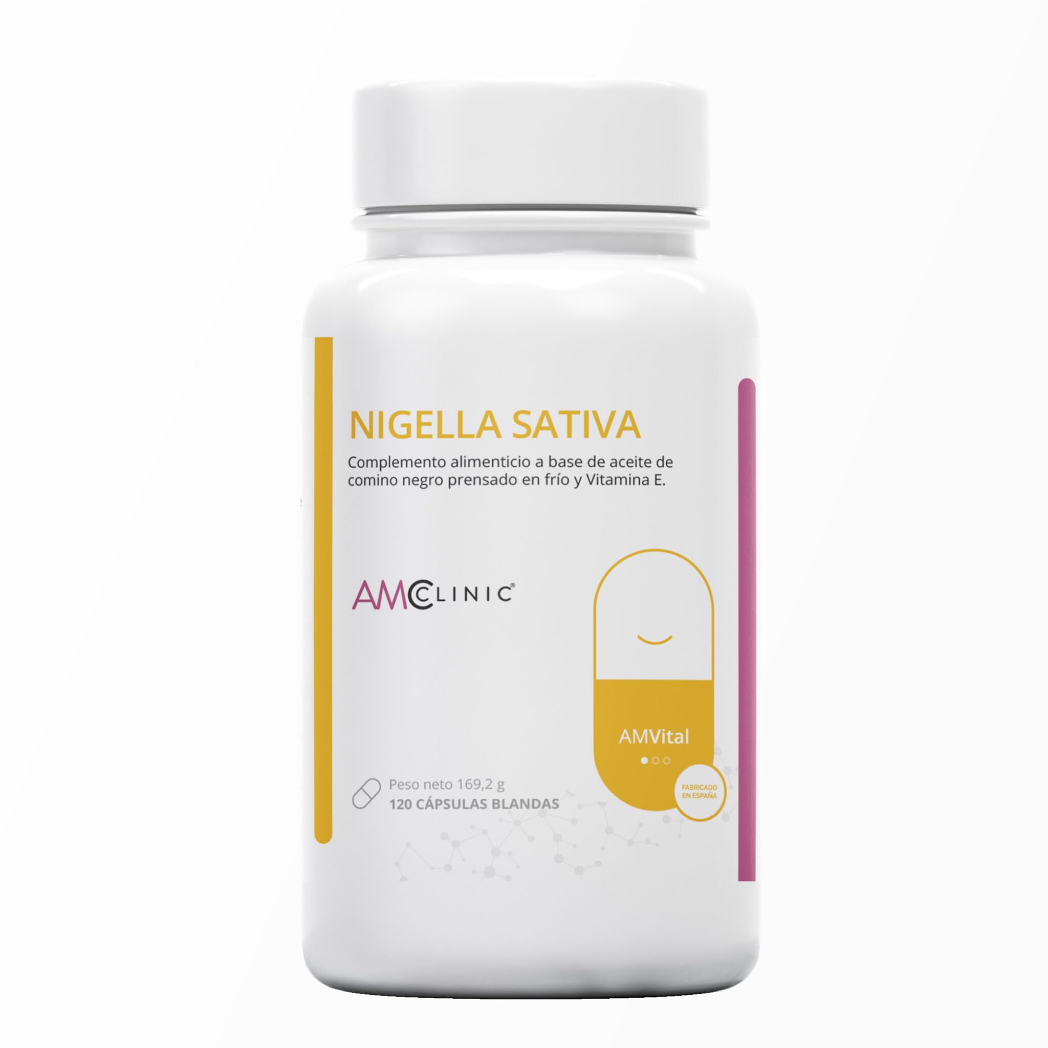Nigella Sativa - Aceite de comino negro - 120 Cápsulas