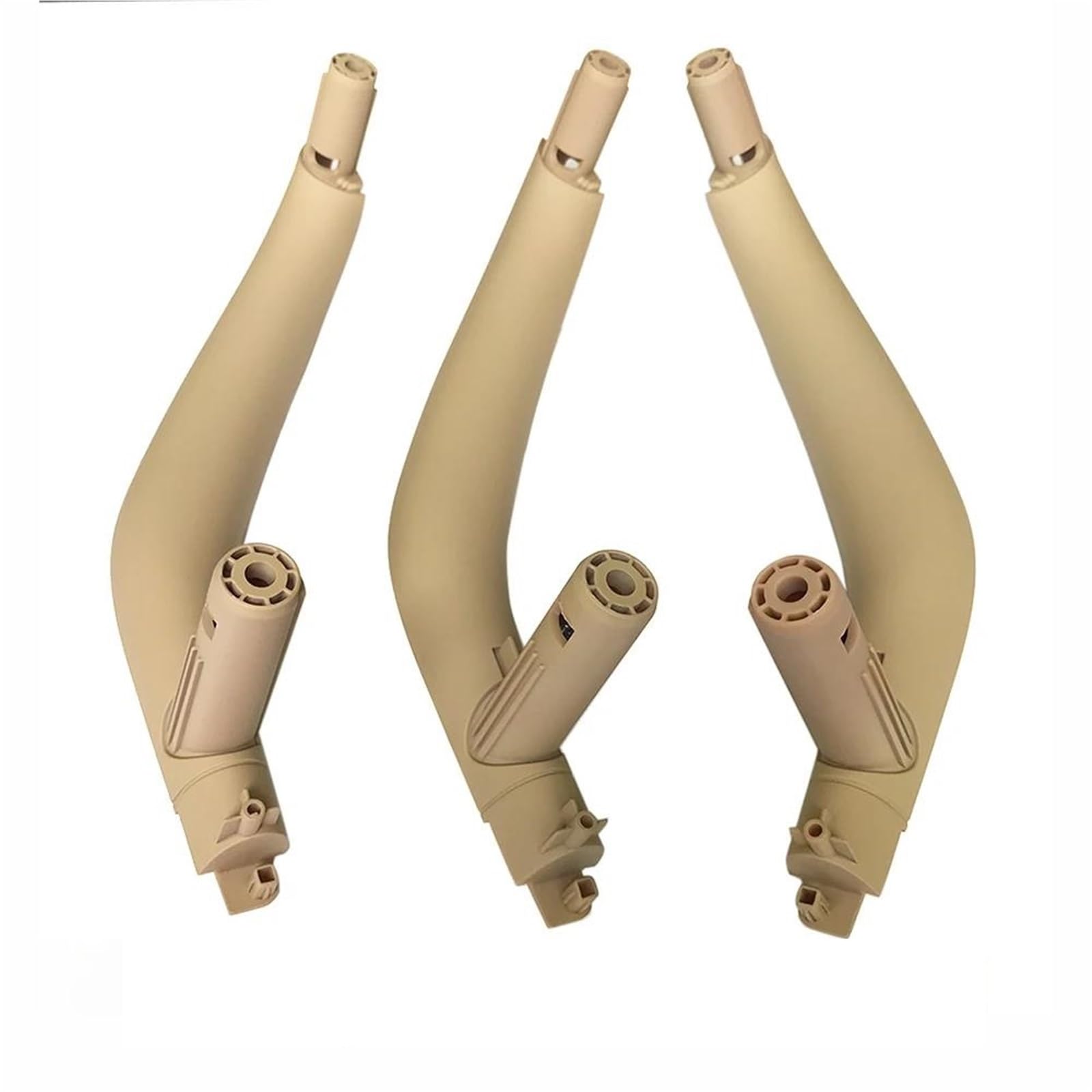 Yueyzhk Rhd Beige 3Pcs Set Lhd Rhd Interior Passenger Door Handle Inside Panel Replacement For Bmw X5 X6 F15 F16 2014-2018(Rhd Beige)