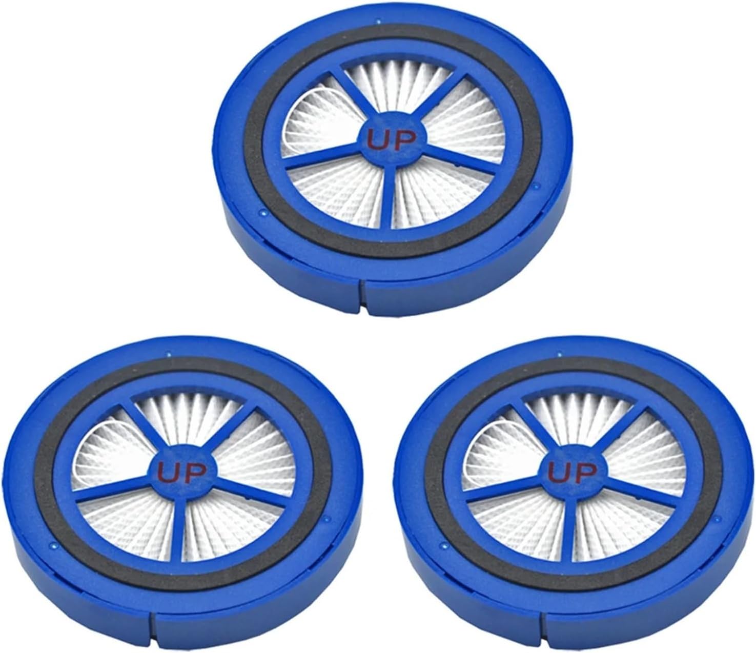 Handheld Wireless Vacuum Filter ，Compatible for Proscenic ，P11/P10/P10Pro Smart Ultenic U11Cleaner Replacement Spare Parts 3PCS,hepa, Vacuum Cleaner to Clean The Filter