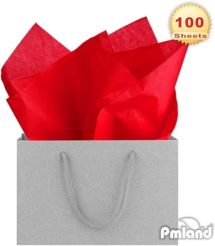 Miniatura 24 de PMLAND - Papel de regalo de calidad superior, 15 x 20 pulgadas, 100 hojas Azul Aqua