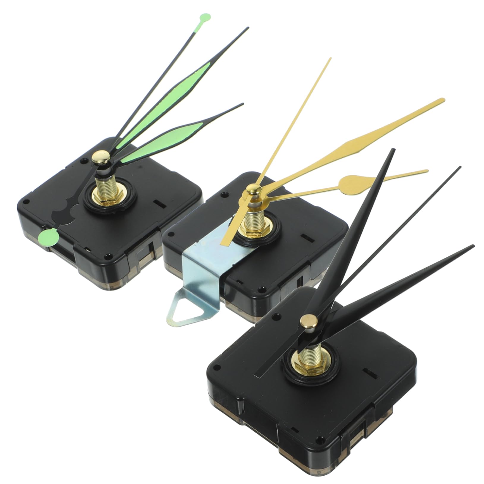 HOMSFOU 5sätze Hochdrehmoment Mit Batteriebetrieb Mechanismus Für Wanduhr Uhrzeigern Installieren Präzise Zeitmessung Für Kreative Projekte Zuhause Und Büro