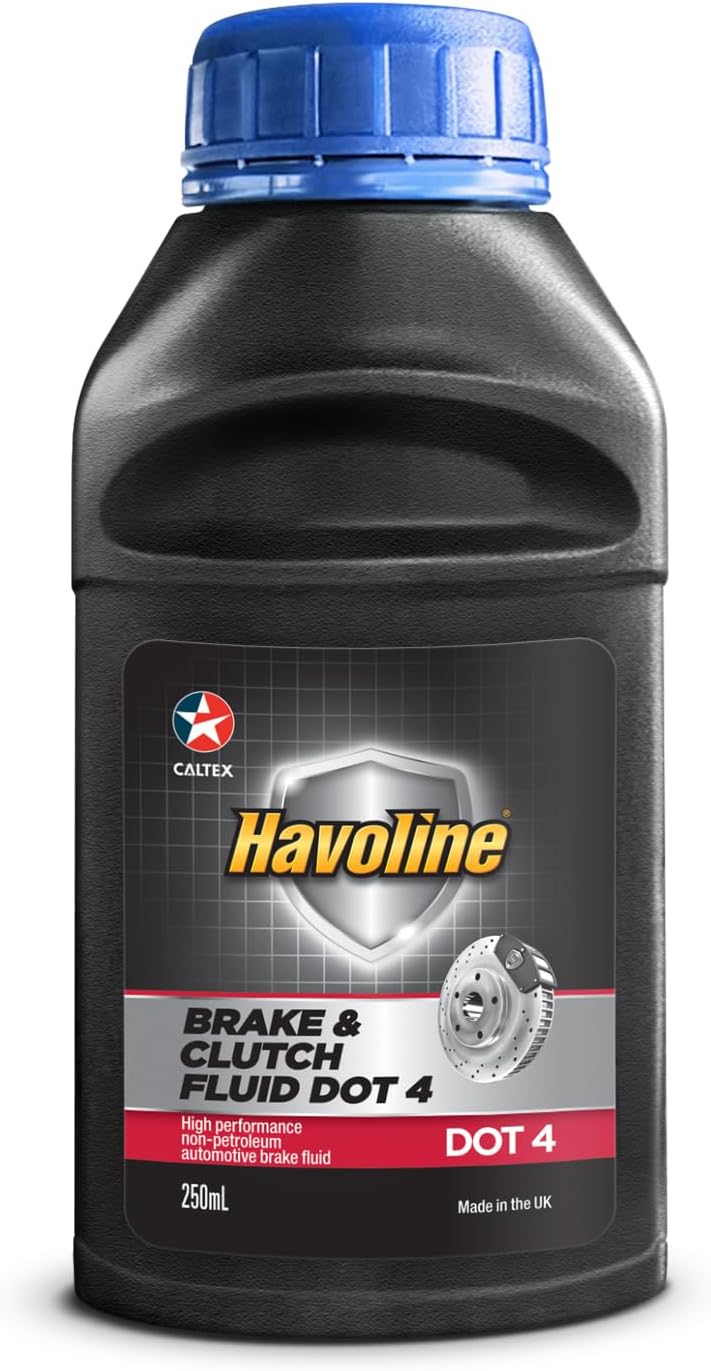 CALTEX Havoline Brake & Clutch Fluid DOT 4 (250 ml) Amazon.ae Automotive