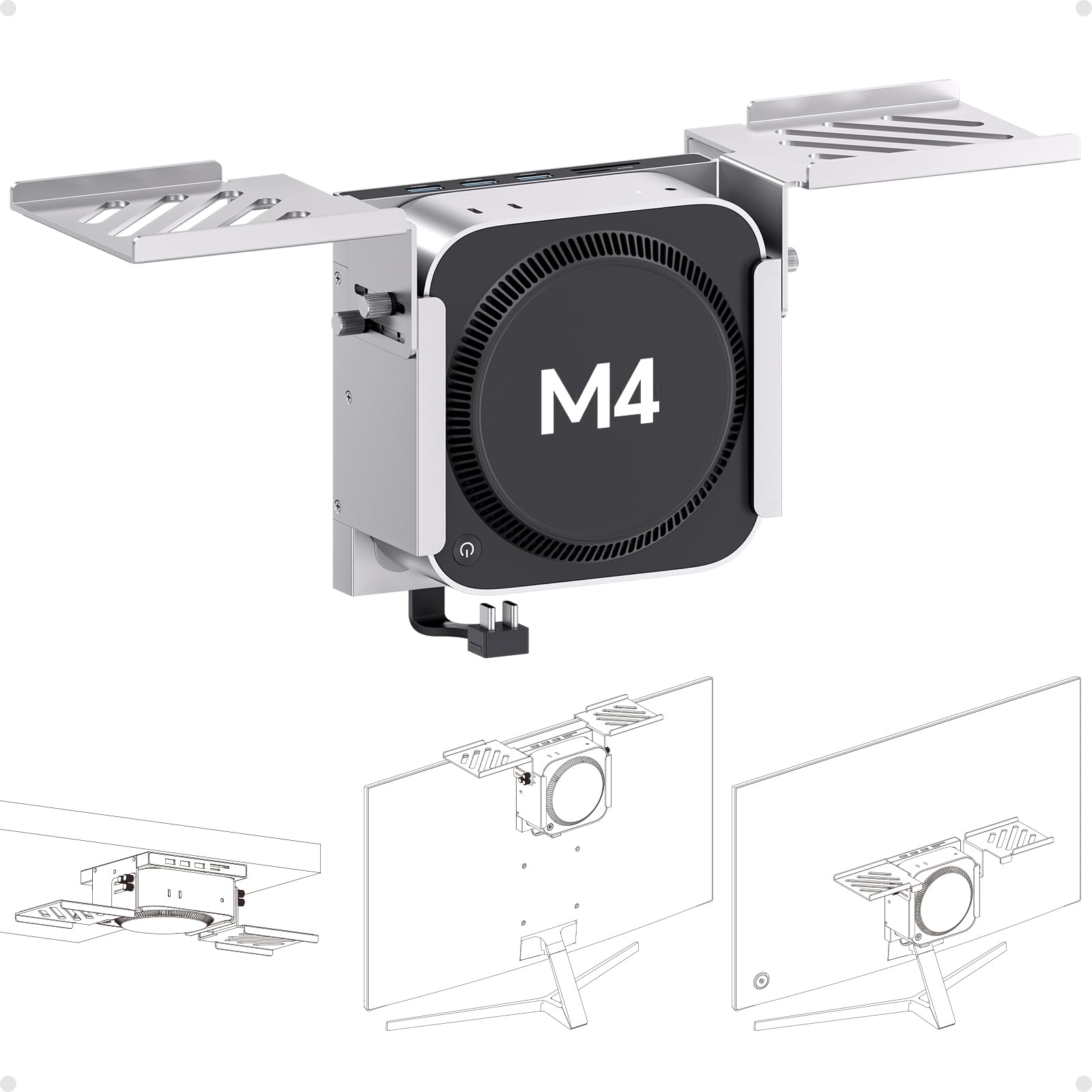 Amazon.co.jp: PULWTOP USB C ハブ ドッキングステーション Mac Mini