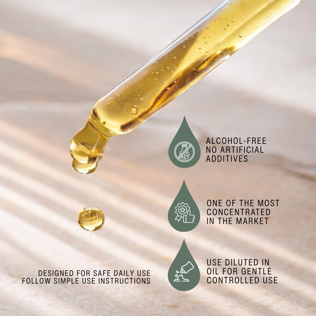 Wild Oregano Oil Organic - 100% Pure Undiluted Organic Wild Oregano Oil with 86-90% Carvacrol, Immune Support - Plant-Based, Herbal Supplement - Vegan, Non GMO, Gluten Free, 1fl.oz/30ml - Image 8