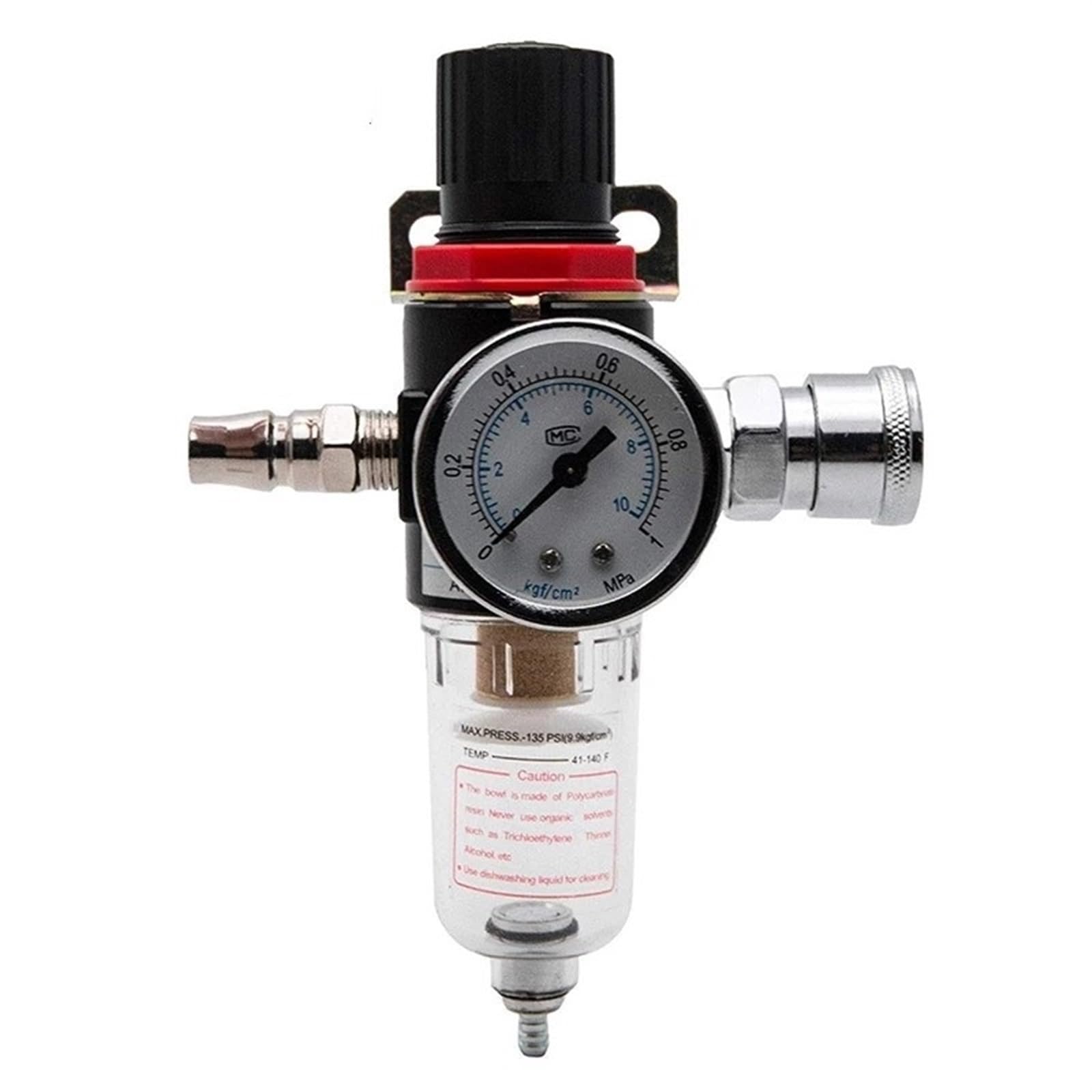 Filtry pneumatyczne Afr-2000 1/4 Filtr pneumatyczny AFR2000 do sprężarki powietrza Separator wilgotności Regulator ciśnienia oleju woda(Afr-2000 W Pc10)