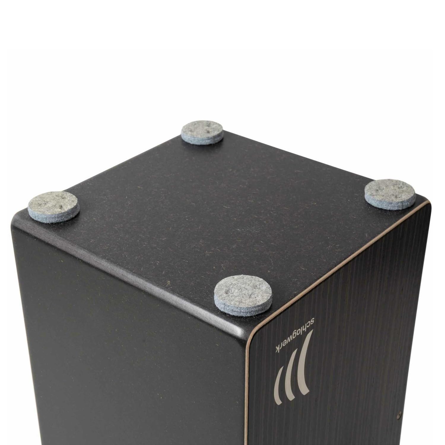 Schlagwerk CP91 Cajon Rudiments Hard Coal Stripes, Instrumentos de Percusión + Keepdrum Asiento Pad + Bolsa