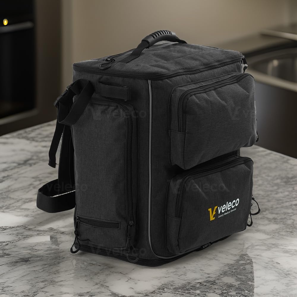 VELECO Elegante bolsa para el asiento trasero de scooter: cómoda y espaciosa bolsa para el asiento trasero