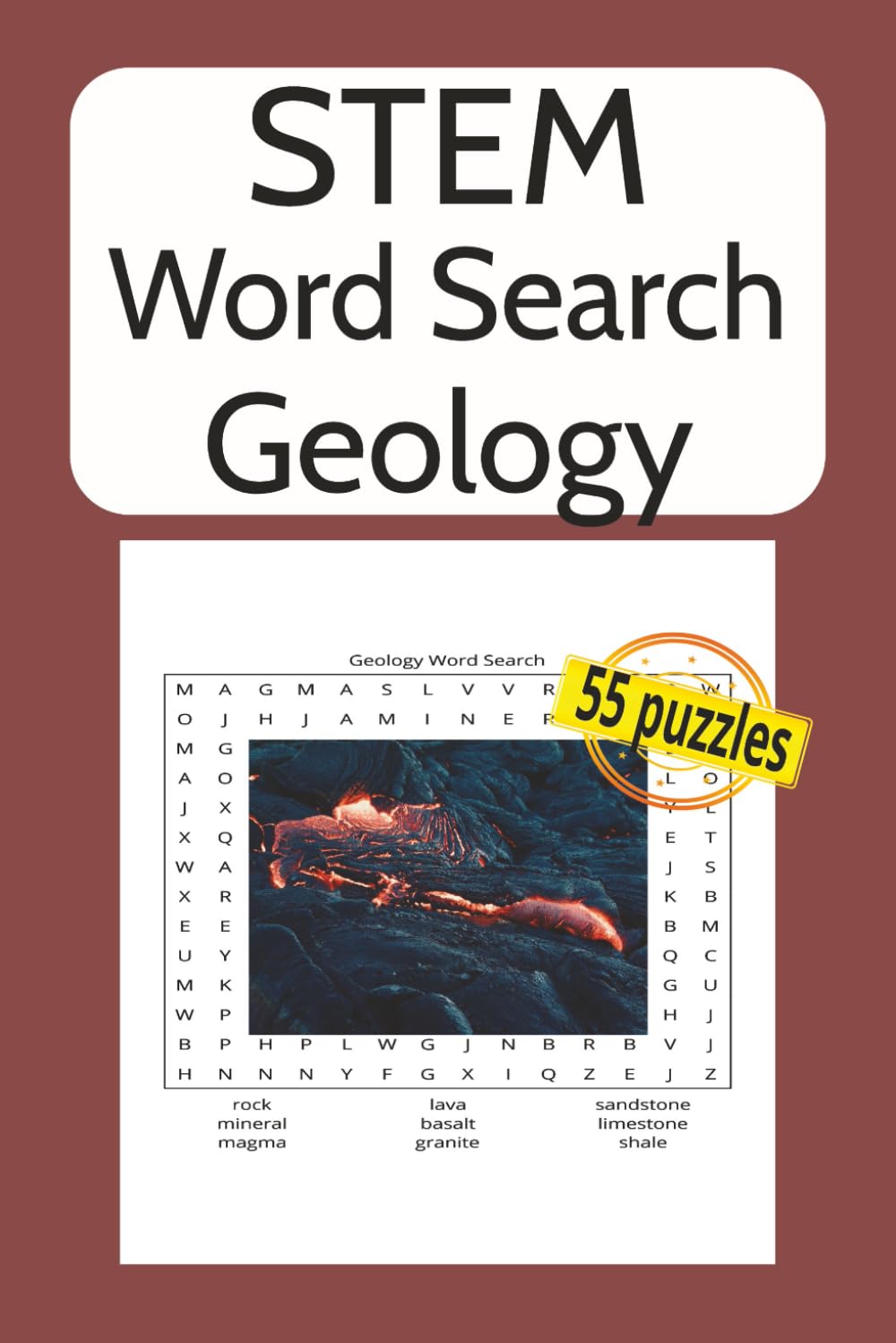 STEM Word Search: Geology
