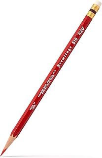 Musgrave Pencil Company Hermitage 510 | 24-Pack Wood-cased Hexagonal Pencil with Red Core