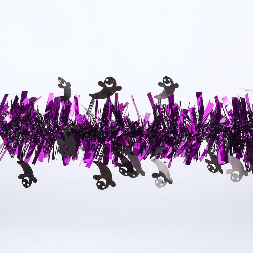 4 Ghirlande Halloween Orpelli 2 Metri - Decorazioni Per Esterni E Interni, Festa Spettrale - Foto 7