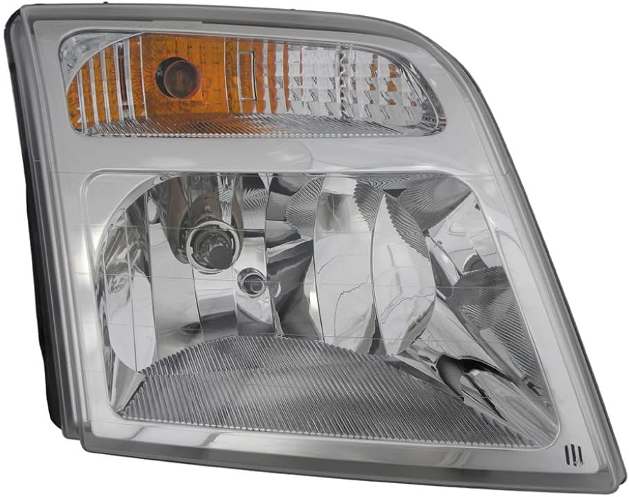 KarParts360 For 2010 2011 2012 2013 FORD TRANSIT CONNECT Head Light Assembly Pair Driver and Passenger Side w/Bulbs Replaces FO2502296 FO2503296