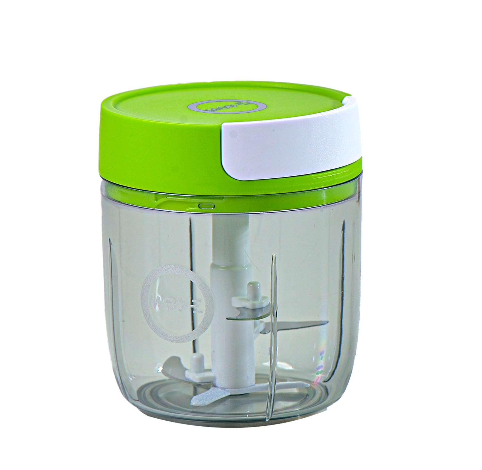 MOVE ON 520 ML Pull chopper with 3 sharp stainless steel blades high capacity