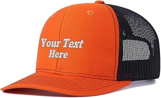 Custom Hats Wholesale Price for Men Personalized Embroidered Trucker Hats Baseball Cap Add Design Your own Name/Text/Logo