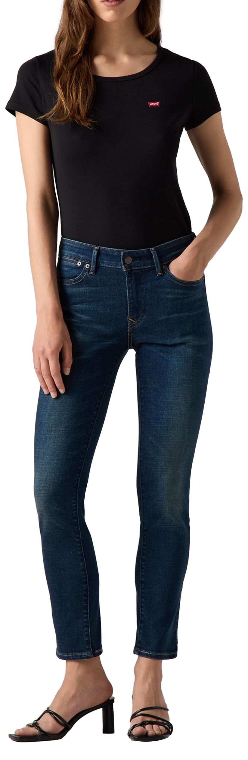 Levi's 712 Slim Welt Pocket Miles Apart, Miles Apart, 26W x 28L