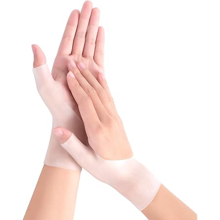 Amazon Co Jp 手首サポーター 手首の痛み用 腱鞘炎サポーター 手首固定 関節炎サポート 腱鞘炎 バネ指 手首保護 捻挫 怪我防止 パソコン 水仕事 家事 育児 手首ゲルサポーター ドラッグストア