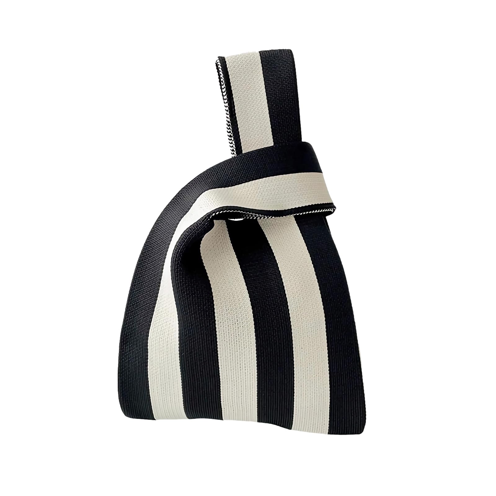 Small Wrist Knot Bag for Women Knitted Purse