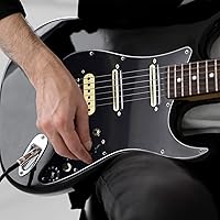 Vista 4 de Colaxi Repuesto de pastilla de guitarra, resistente, fácil instalación, cargado, precableado, práctico blanco, duradero para piezas de guitarra