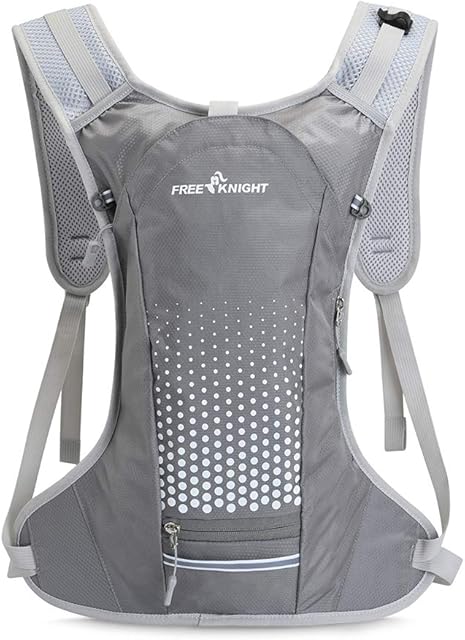Free Knight Lightweight running backpack, waterproof cycling backpack for men and women, small travel rucksack for cycling, camping, fishing, school, mountaineering