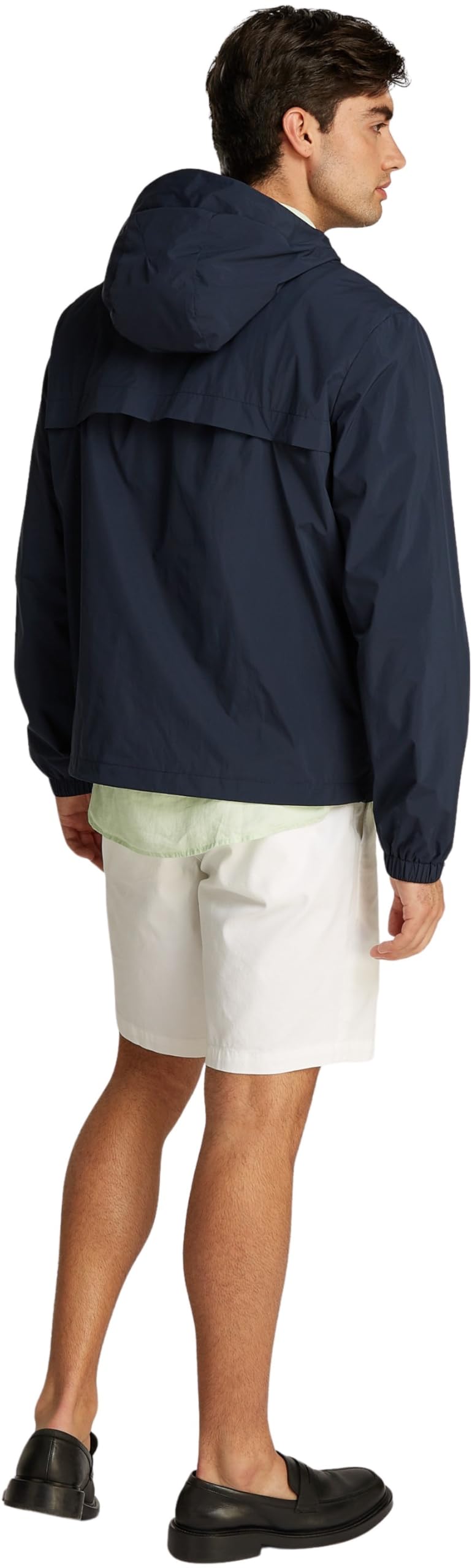Tommy Hilfiger Herren Windbreaker Jacke Branded Hooded Sportlich