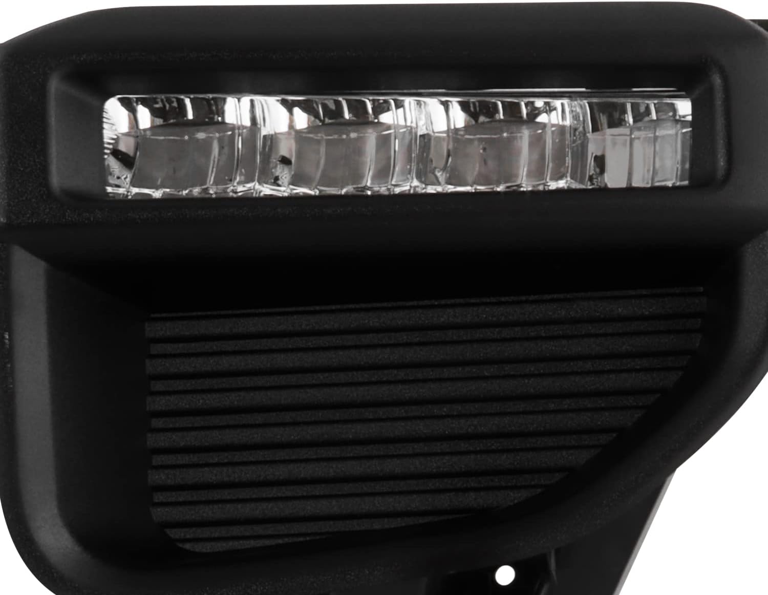 AKKON - Fits 2020 2021 2022 Ford F250 F350 SuperDuty LED Bumper Chrome Fog Lights Pair w/Wiring Harness Power Switch