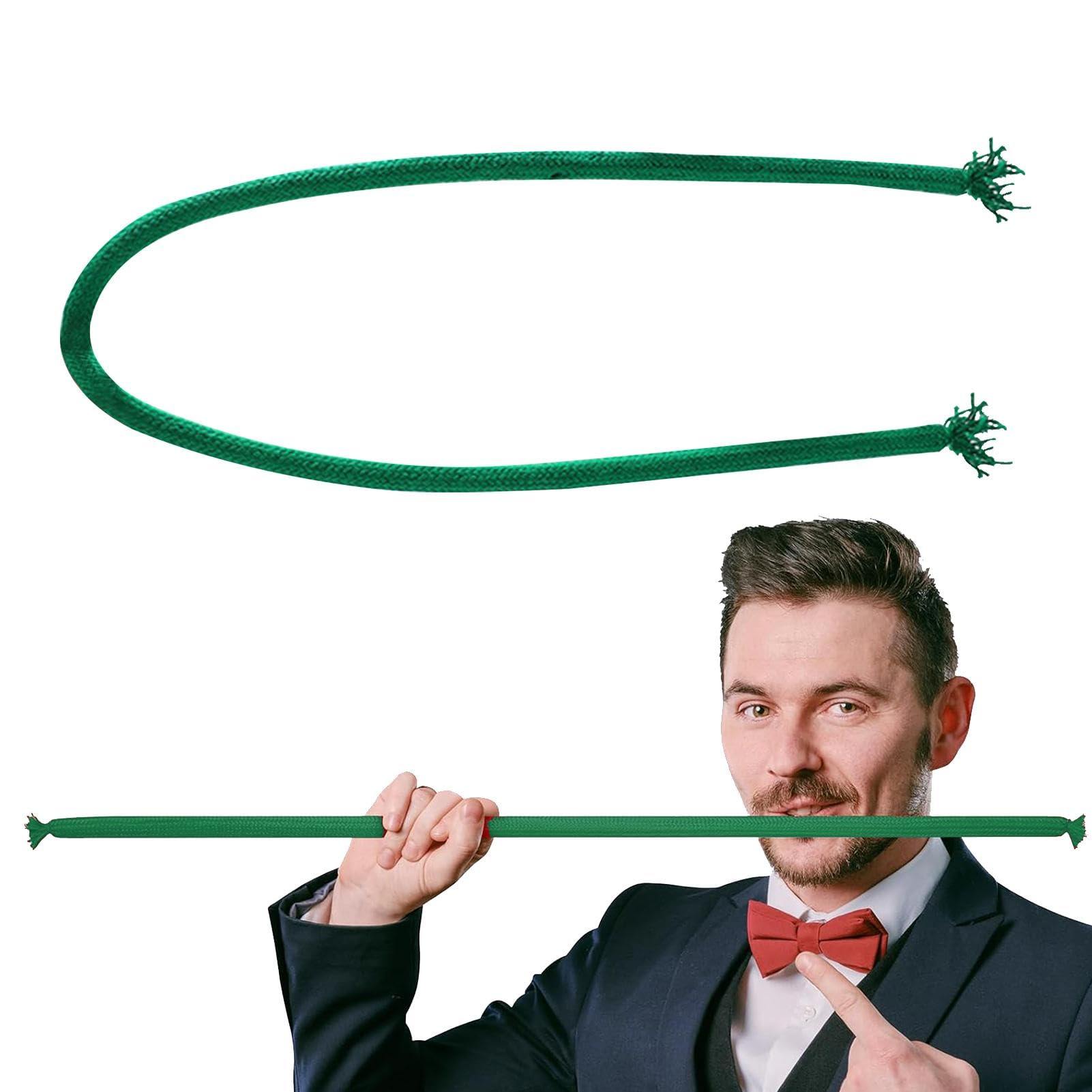 Cuerda Mágica Para Trucos De Ilusión | Accesorio De Magia De Endurecimiento Para Espectáculos Y Fiestas