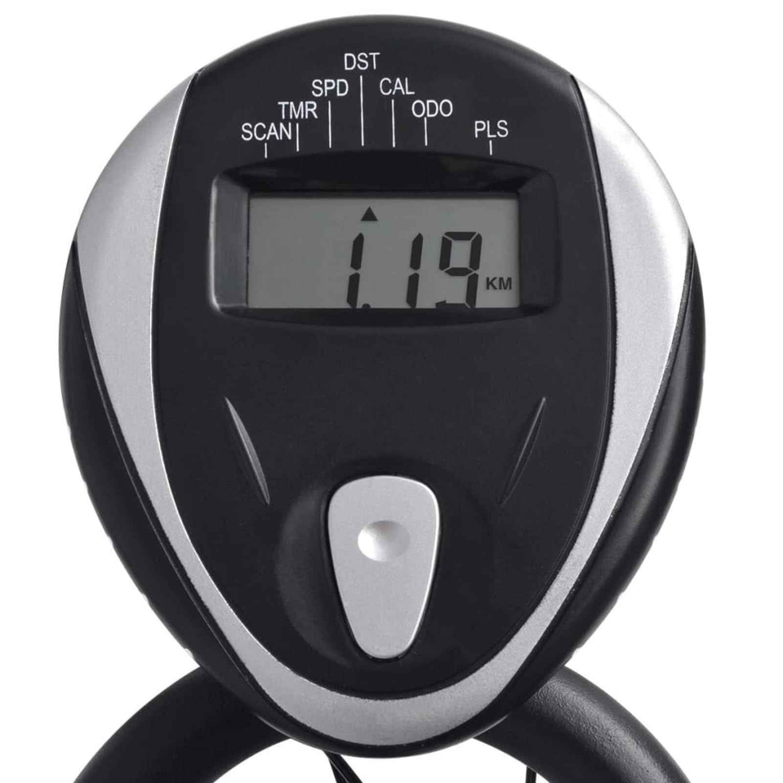 Cyclette Ellittica con Sensori a Impulso Nera e Rossa-Ellittiche,Ellittiche per la casa,Cyclette per Cross Trainer con Sedile,Allenamento Migliorato per Tutto Il Corpo