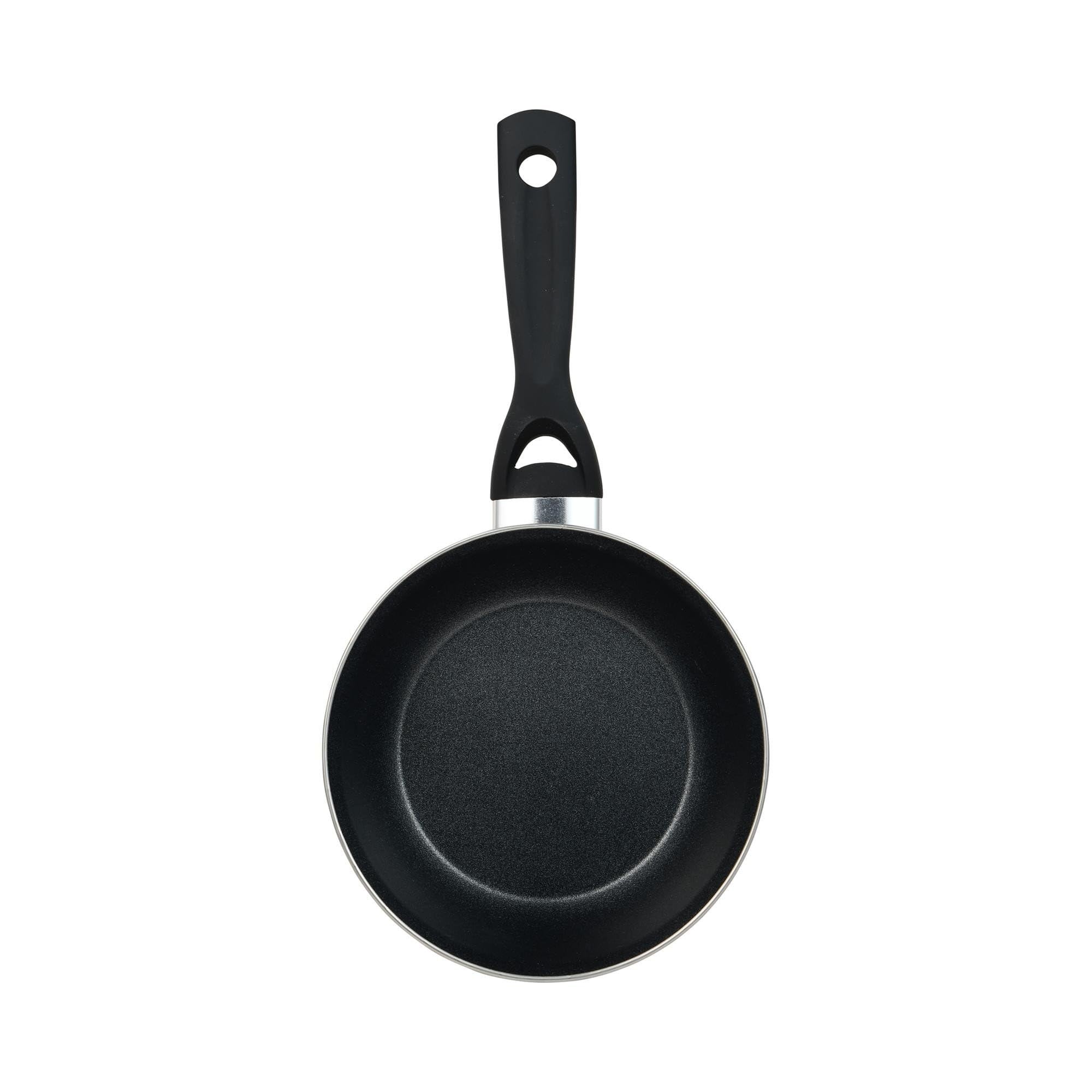 Juego de Sartenes Expert Valencia: Juego de 3 sartenes de Ø18Ø20Ø24cm en Acero al carbono color Naranja antiadherente y resistente EXPERT VALENCIA San Ignacio