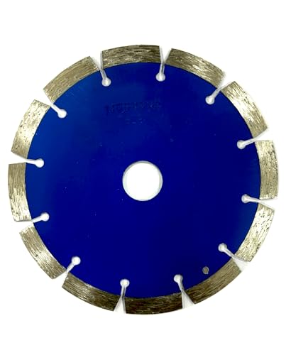 Image of Jon Bhandari Tools 6 inch Premium Segmented Diamond Cutting Blade for Marble, Granite, Tiles & Stones | 150mm Stone Cutter Blade for Angle Grinder | Heavy-Duty Blade for Wet & Dry Cutting (1pc)